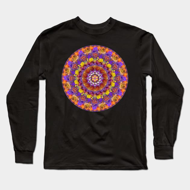 Mandala Magic - Daily Focus 10.15.2014 Long Sleeve T-Shirt by Mandala Magic